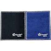DDonglai Bowling Leather Shammy Pad Bowling Ball Leather Towel 2PCS Packed