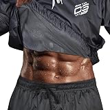 AQF Heavy Duty Sauna Sweat Track Suit Size Medium Men Women view 5