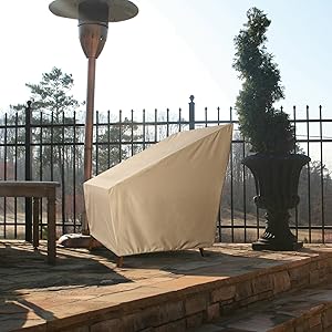 Patio Armor SF46612 Ripstop Extra Large Patio Chair Cover, XL, Taupe