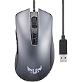 ASUS Optical RGB Gaming Mouse - TUF M3 | Ergonomic, Lightweight Right-Handed Wired Gaming Mouse for PC | 7000 DPI Gaming-Grade Optical Sensor | Omron Switches | 7 Buttons | Aura Sync RGB Lighting