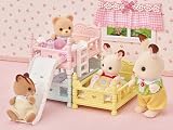 Sylvanian Families 5741 Triple Bunk Beds Dollhouse Playset view 4