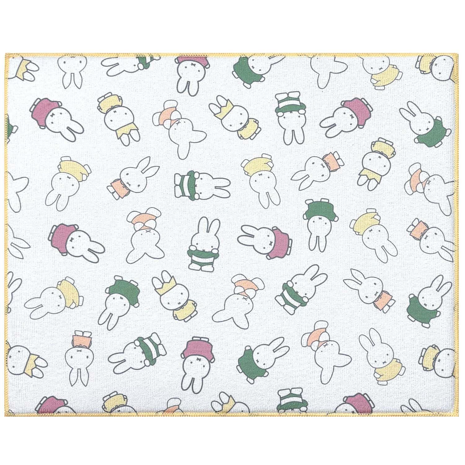 オカトー miffy マイクロファイバー 吸水 水切りマット 40×50cmの商品画像