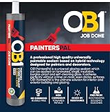 OB1 PaintersPal White Paintable Sealant & Caulk 290ml - No Shrinkage view 2