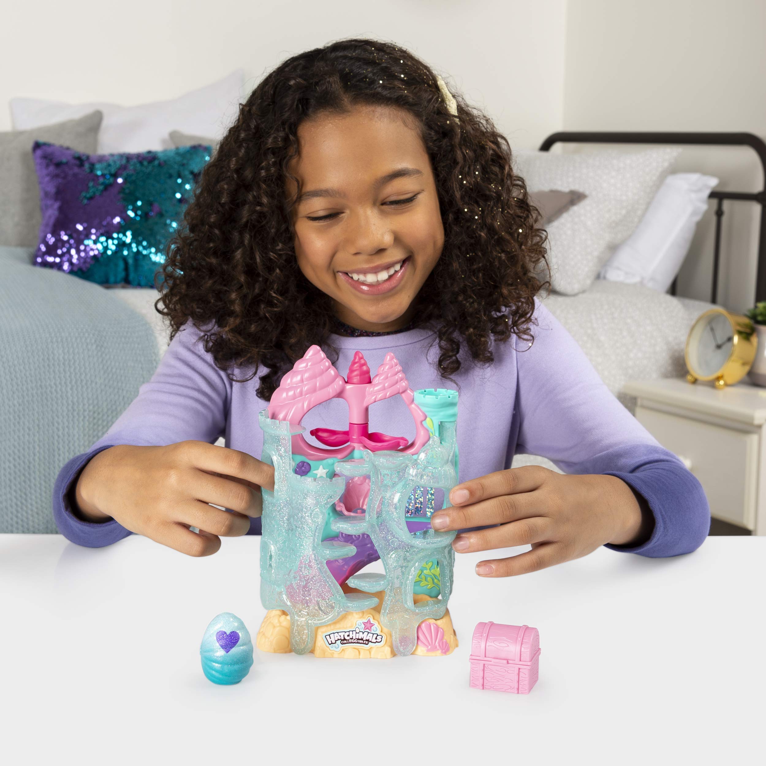 hatchimals colleggtibles coral castle set