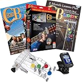 CLASSICAL Guitar Chord Buddy Learning System Teaching Aid with True Tune Clip-on Chromatic Tuner for Nylon-String, Wide-Neck Classic Guitars ChordBuddy Combo for Necks over 2" Wide