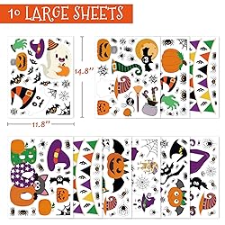 232 Pcs Halloween Decorations Window Clings