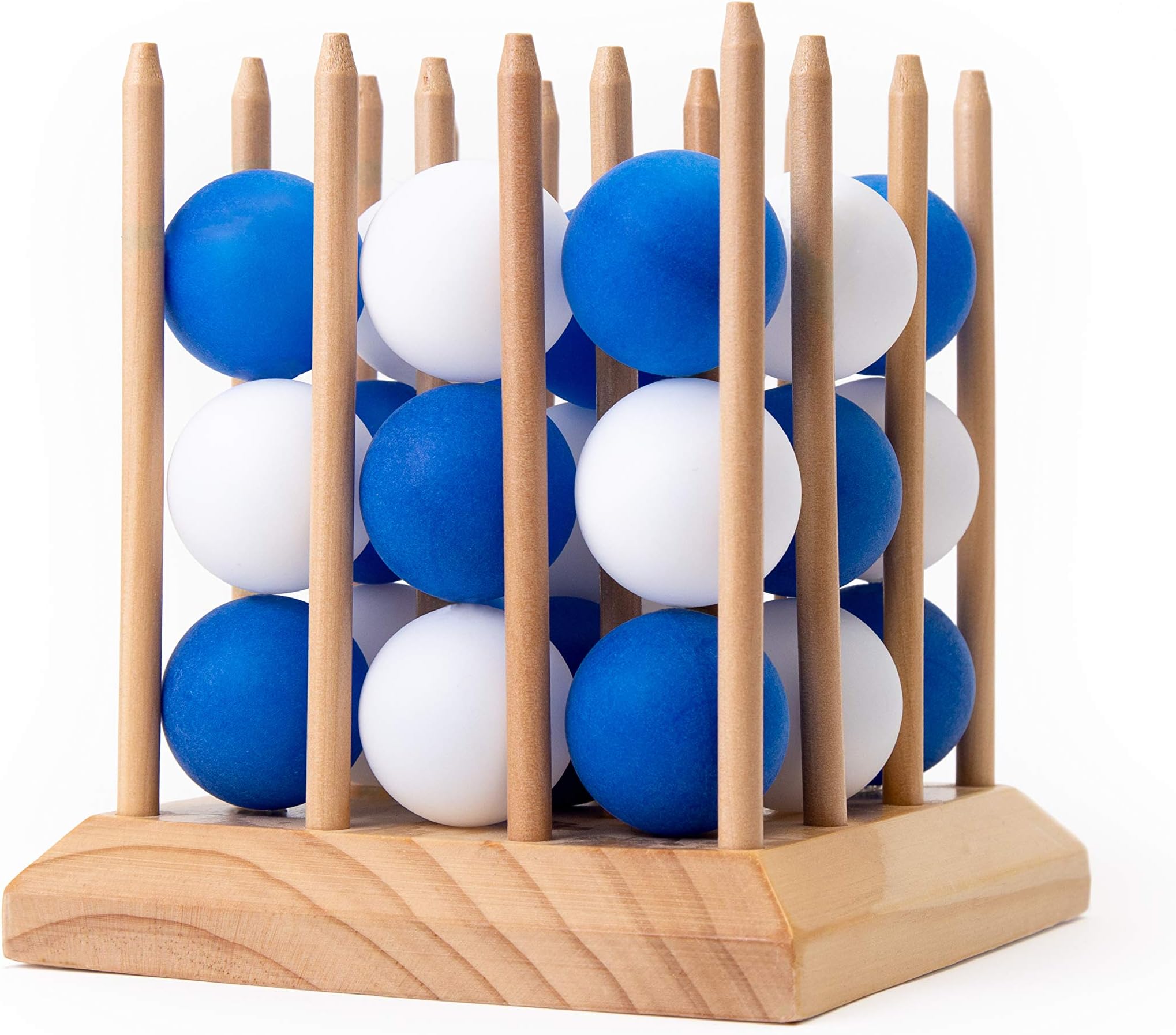 JumpOff Jo Spring Pong 3D Tabletop Game of Speed, Precision, and Strategy