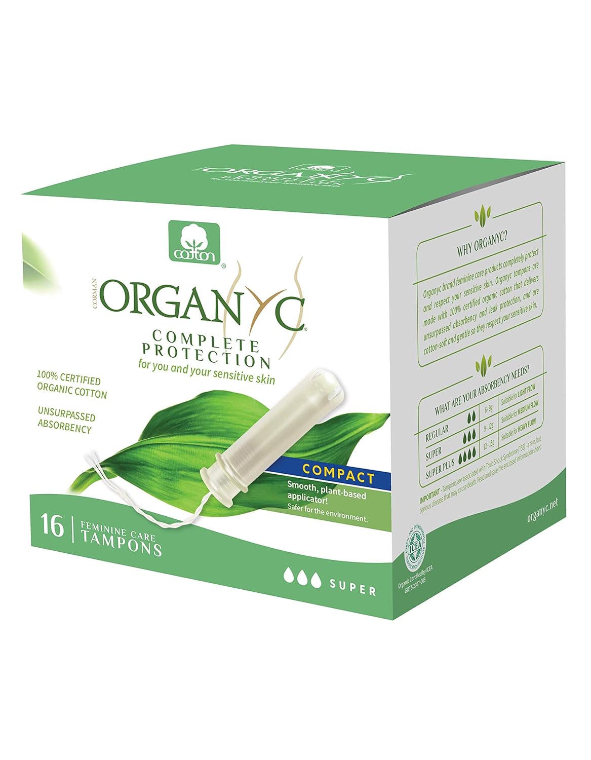 Organyc Tampons