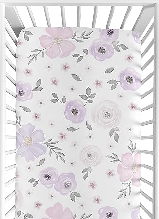 sweet jojo watercolor floral lavender