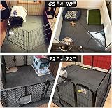 ULIGOTA Pet Playpen Extra Large Washable Non-Slip Whelping Pad 65x48 view 3