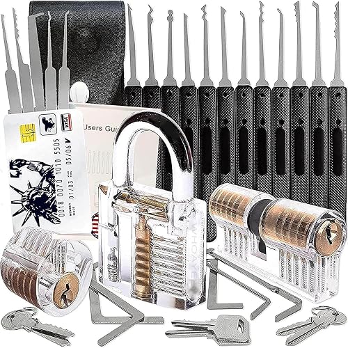 Stainless Pick Kits with Same Keys Anti Rust Lock Wide Body Waterproof ...