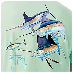 Guy Harvey Men’s Short Sleeve Cotton Graphic