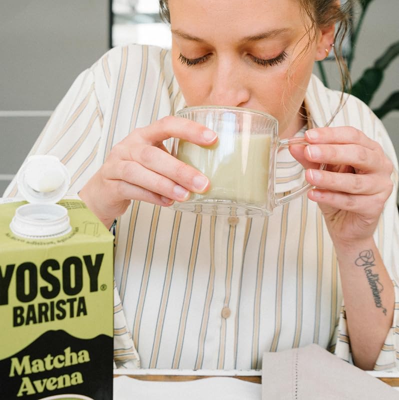 Bebida de Legumes Matcha, Pacote de 6 x 1L
