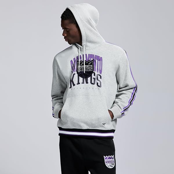 GAME 7 X NBA OFFICIALLY LICENSED MEN’S LONG SLEEVE PULLOVER HOODIE FLEECE HEAVYWEIGHT SWEATSHIRT