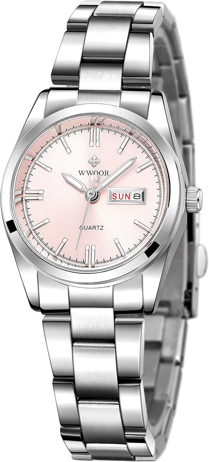 Women's Watch Small Face Analog Quartz Watches with Date