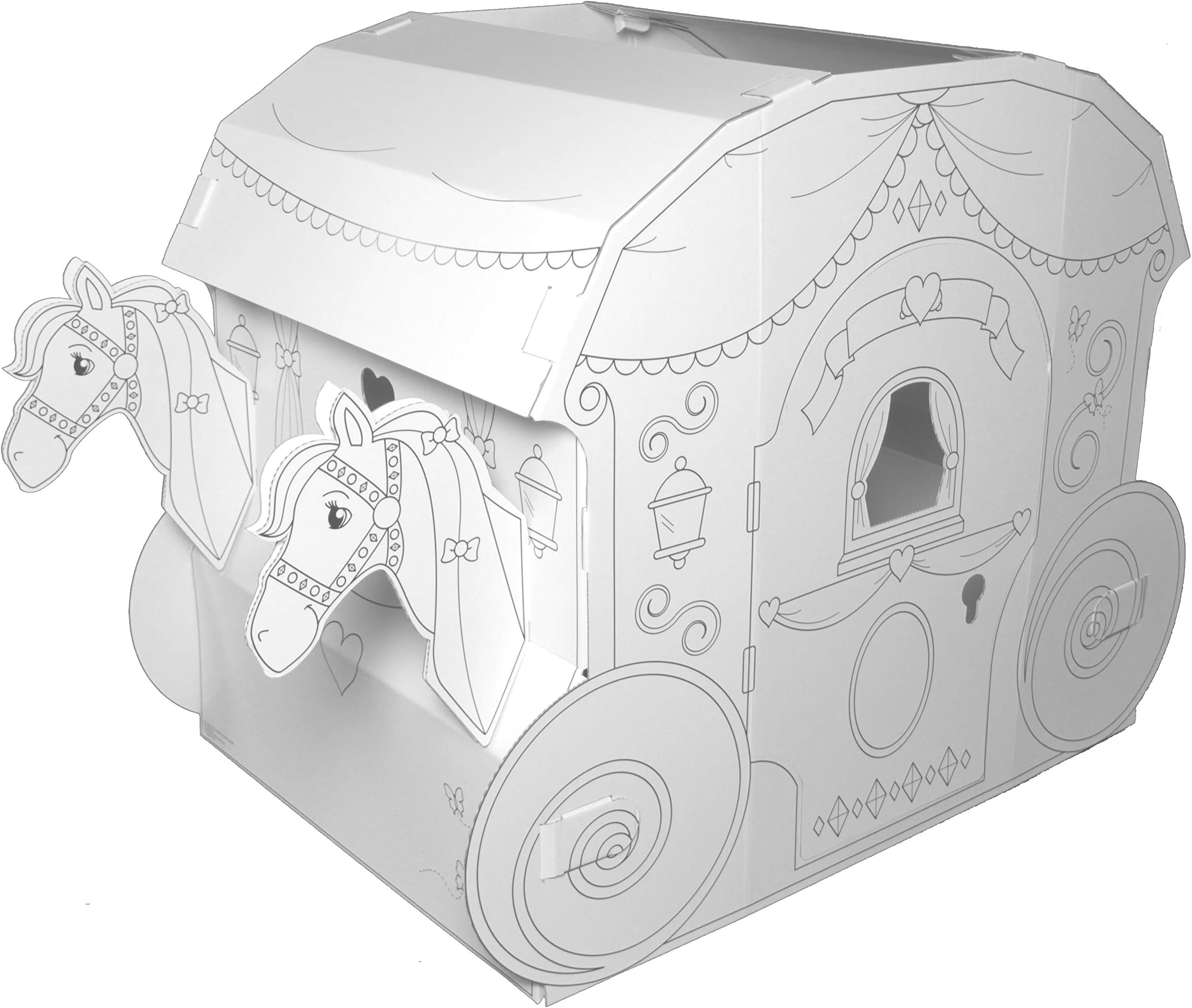 Coloring Playhouse, Princess Carriage