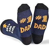 Veachog Grandpa Dad Socks for Men, Birthday Gifts for Bonus Dad Father Uncle Brother Son Husband Boyfriend Gifts Retirement