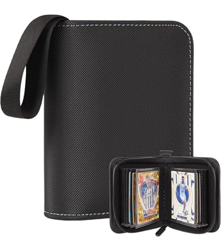 Amazon.com: Zettokete 4 Pocket Trading Card Binder, Ringless Card