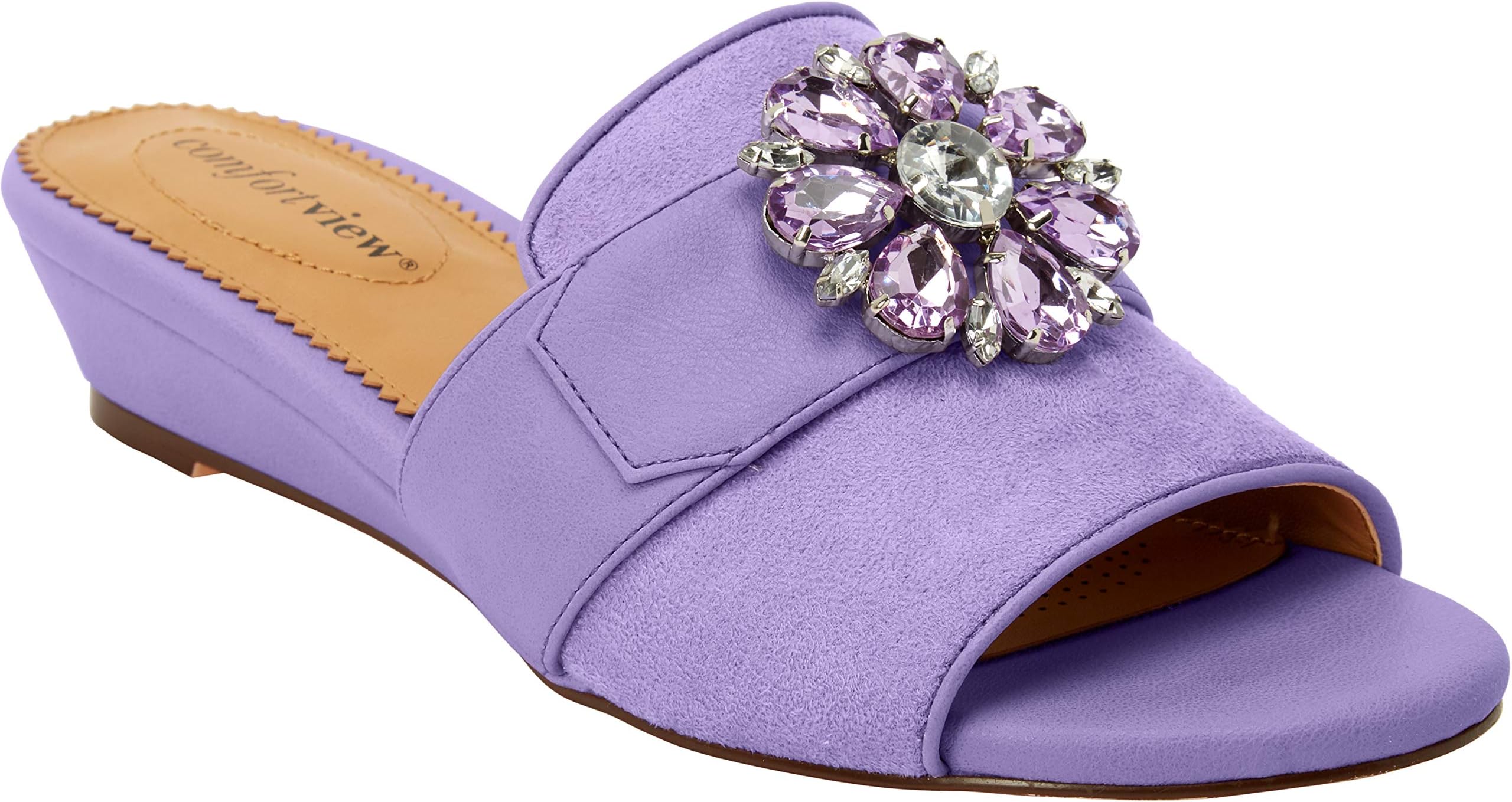 Comfortview Women's Wide Width The Alexa Slide