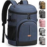 Pritent Cooler Backpack for Men Women Insulated Waterproof Backpack Cooler Leak Proof Cooler Bag Lightweight Lunch Backpack for Camping Beach Travel Picnic