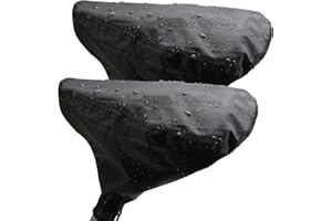 XONHYICN New Bicycle Seat Cushion Cover Waterproof UV Protection Unisex Seat Cushion Cover for Gym Bike Mountain Bike Road Bike Bike with Protective Lock Durable Rain Dustproof Cover