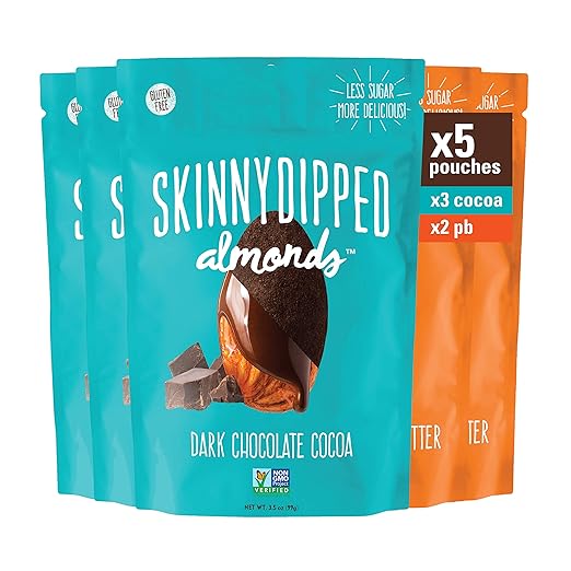SKINNYDIPPED ALMONDS Best Sellers Variety Pack, Includes 3 (3.5oz) Bags