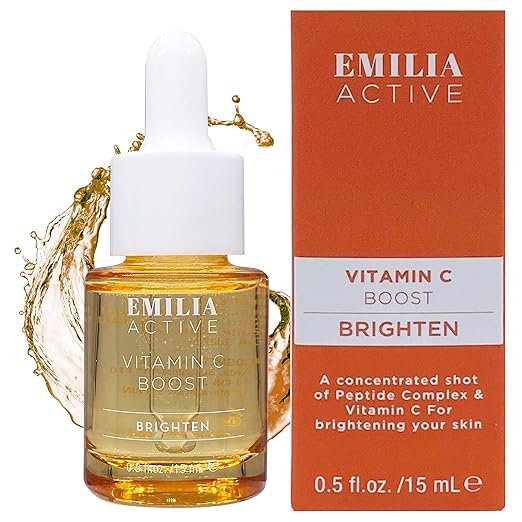 skin boosters daily sparkle illuminating serum with vitamin c