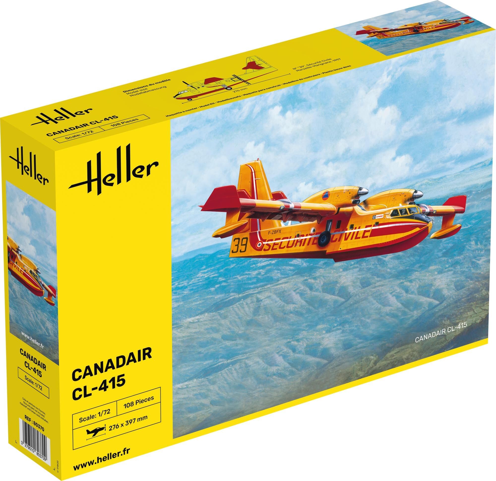 Heller 1: 72 - Canadair Cl 415 Various