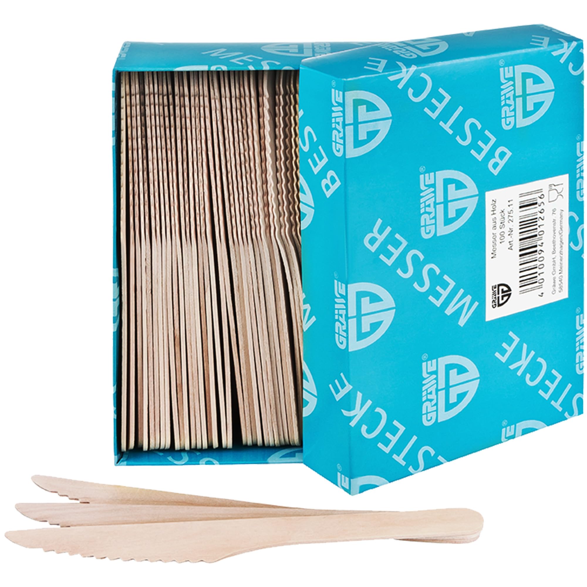 GRÄWE® - Disposable Wooden Knives