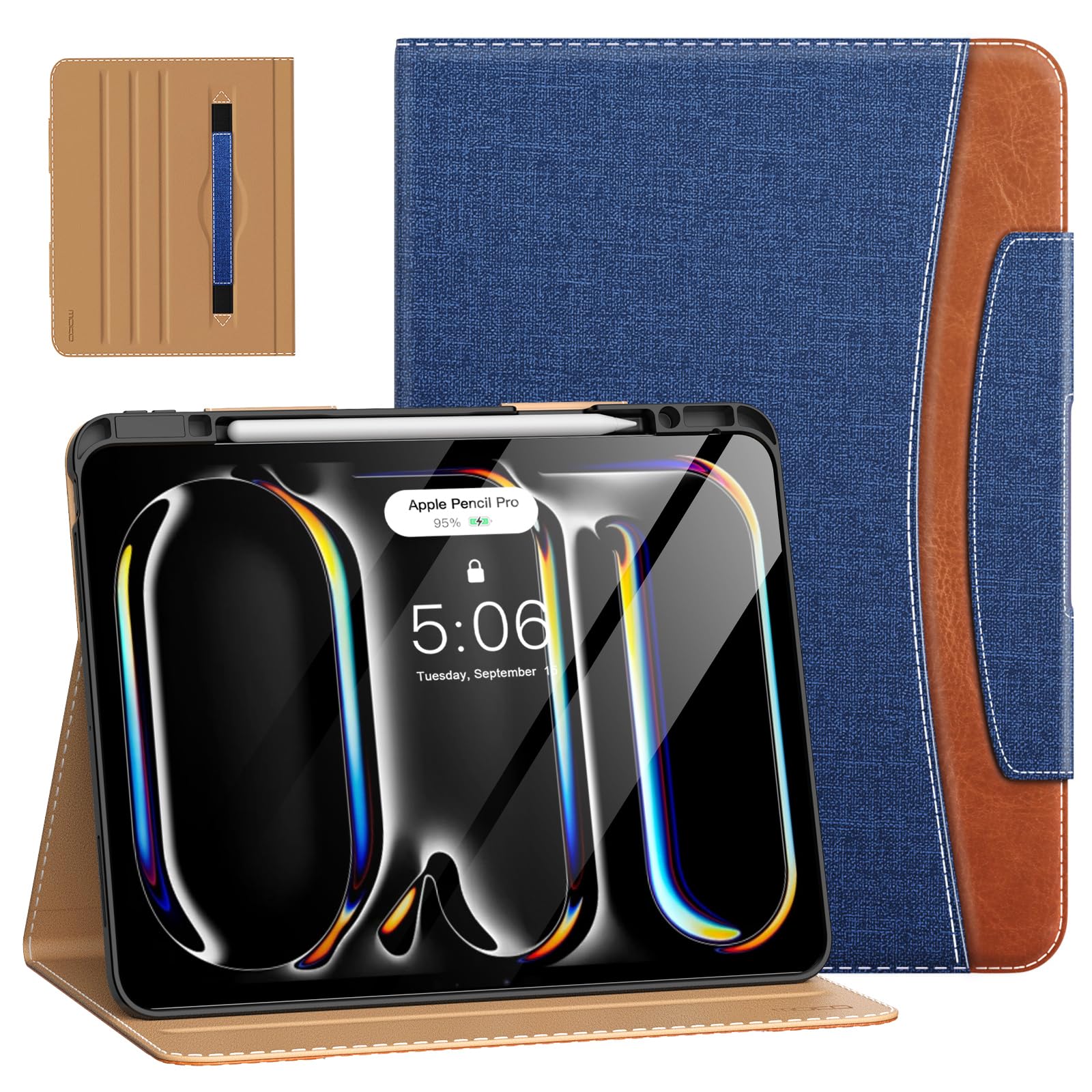 MoKo for iPad Pro 13 Inch Case 2024 (M4) with