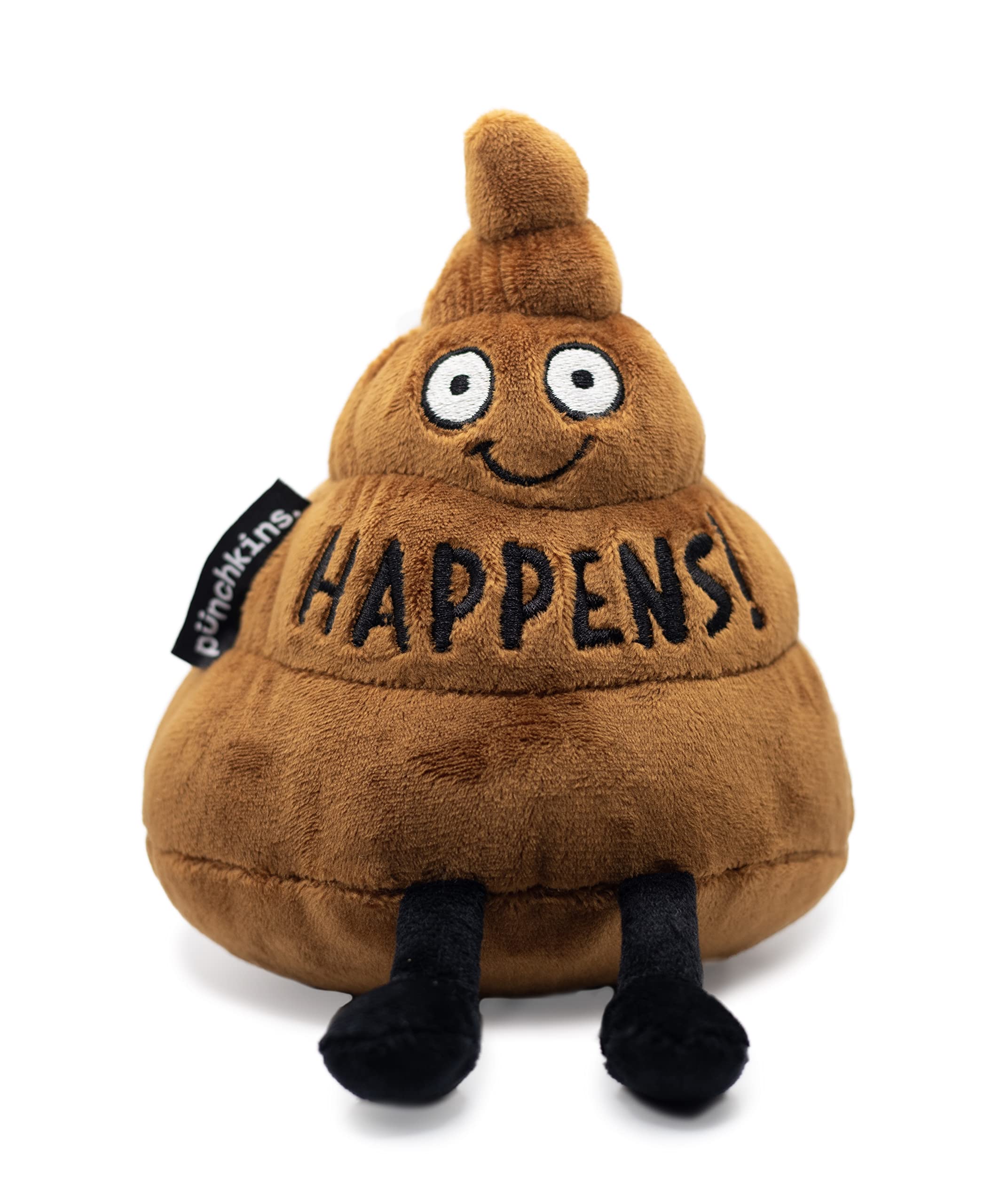 Punchkins Poop Plushie It Happens Sassy Poop Plush, Funny Cute Plush Toy Gift