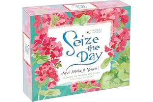 SELLERS PUBLISHING, INC. Seize the Day 2025 Boxed Daily Desk Calendar by Robin Pickens