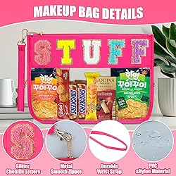 BuyCard 2 Pcs Stuff Bag Cosmetic Makeup Bag with