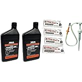 Yamaha Yamalube OEM Twin Outboard Gear Lube Kit w/Pump, Acc-GEARL-UB-QT Lower Unit Oil, 90430-08003-00 Gaskets 2 Stroke 4 Stroke F15 F20 F25 F40 F50 F60 F70 F75 F90 F115 F150 F175 F200 F225 F250