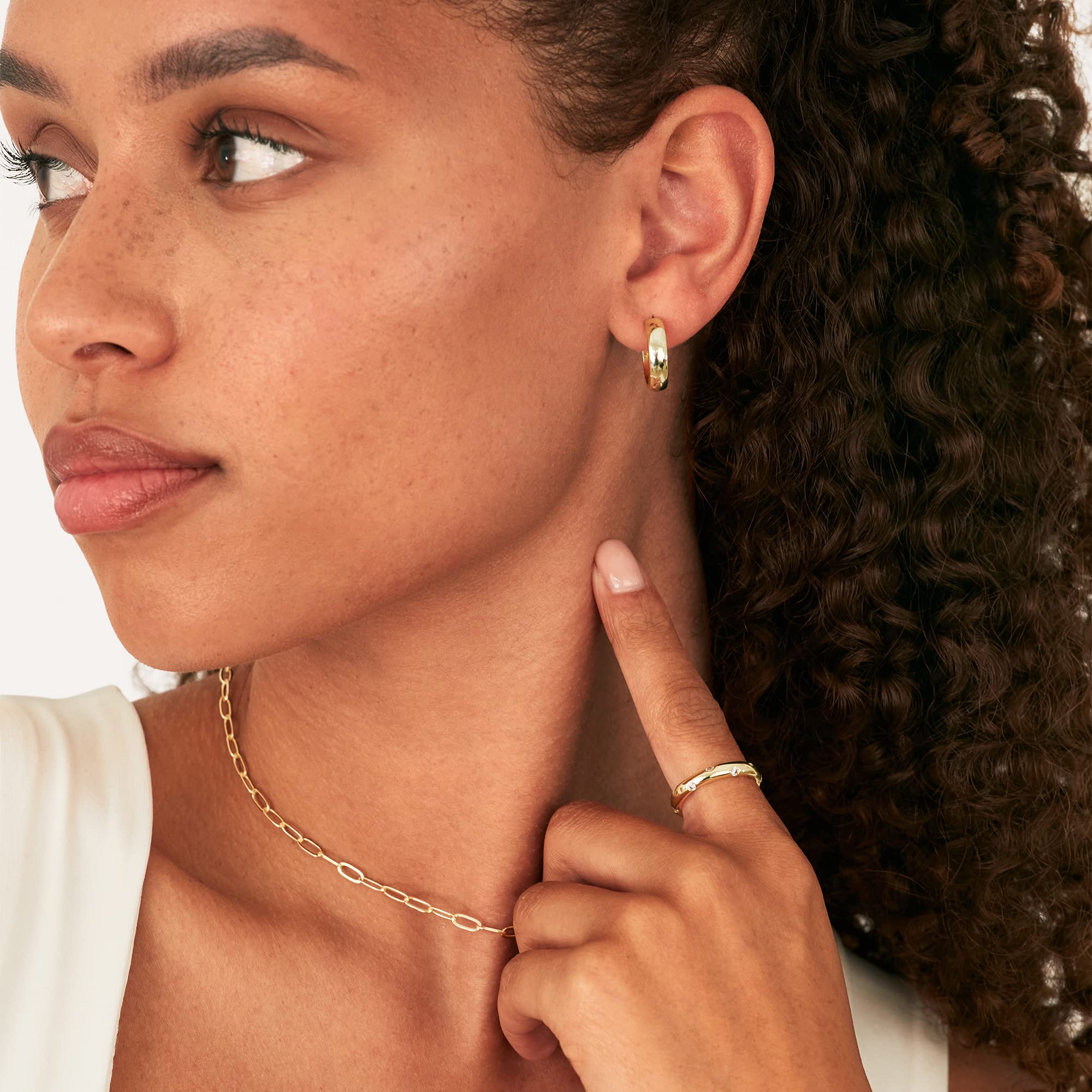 PAVOI Gold Plated CZ Rings