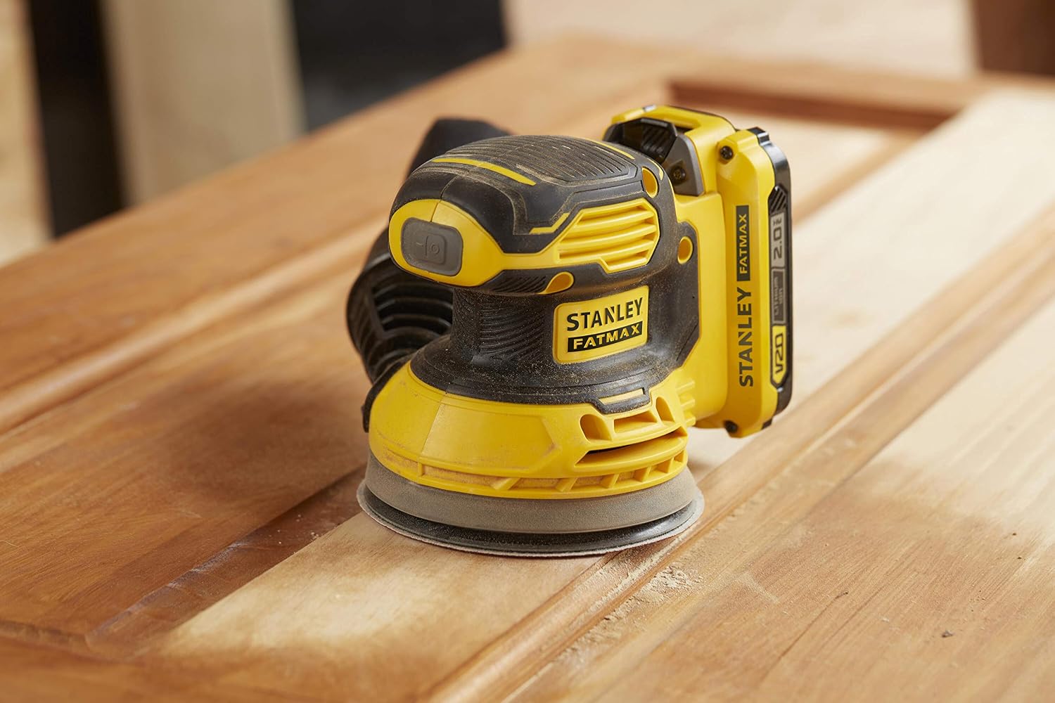 STANLEY Rotorbital Sander V20 18V Without Battery/Charger - Image 3