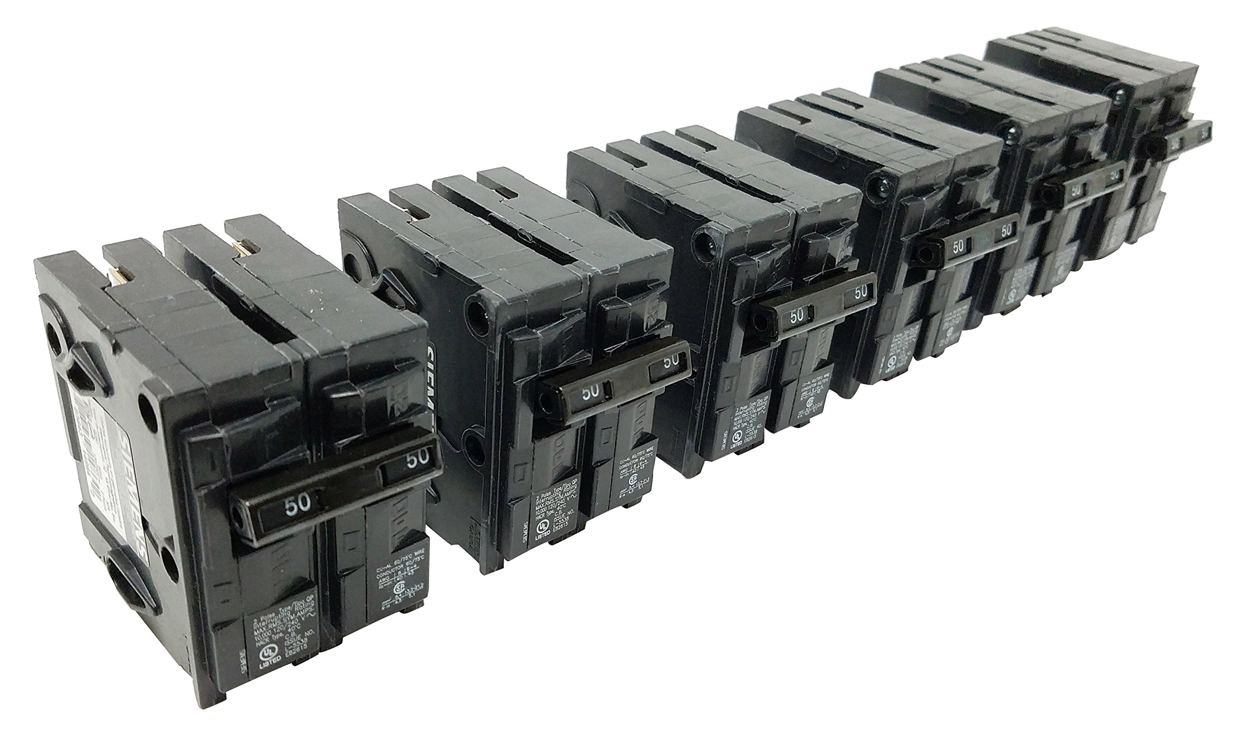 Siemens Q250_6PK 50 Amp Double Pole Type QP Circuit