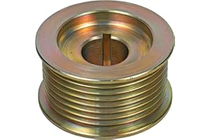 DB Electrical 208-01003 Pulley Compatible with/Replacement for Cummins 3918275, 3925852 Thickness 41.400 mm, Nut Recess 0.295"/7.500mm Tractors