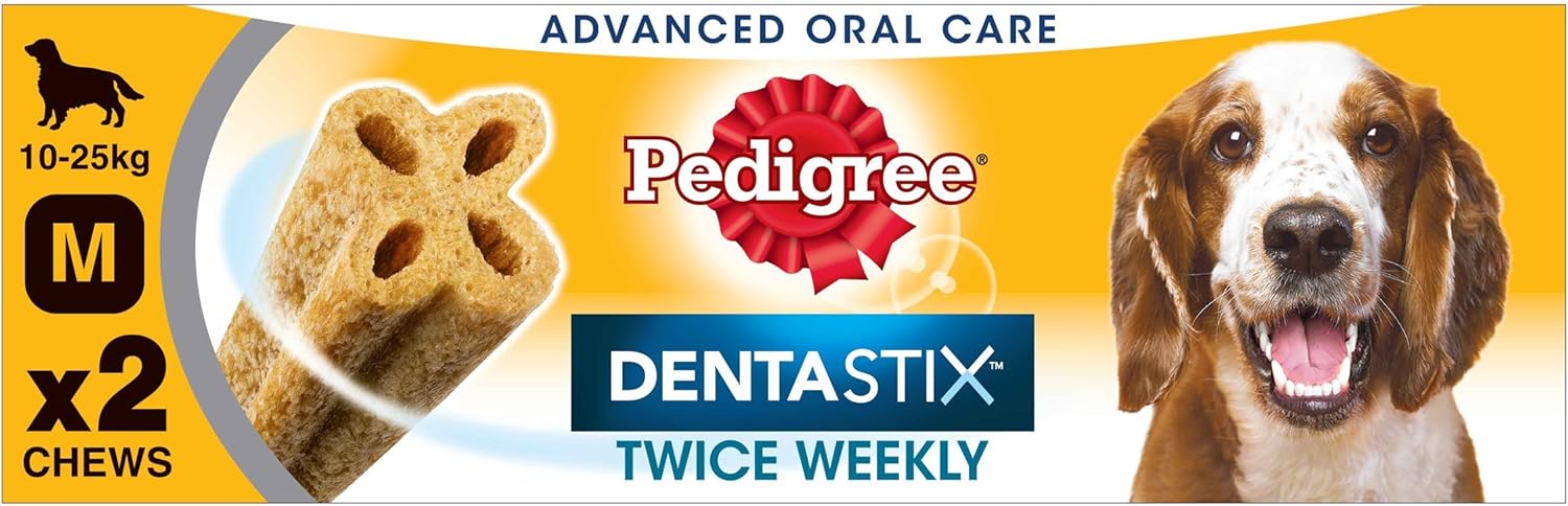pedigree dentastix twice weekly