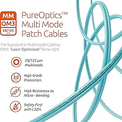 BEYONDTECH LC to SC Fiber Patch Cable Multimode