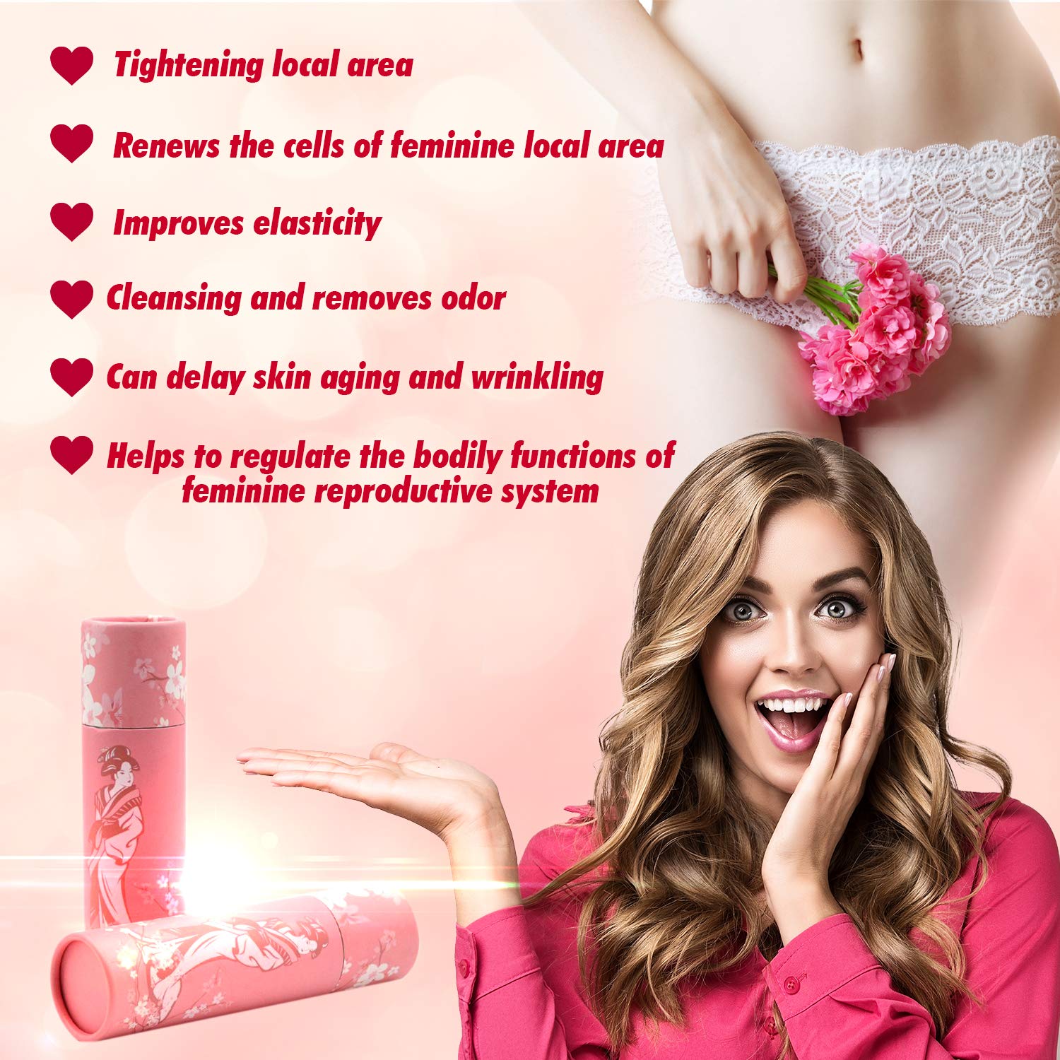 The Asian Secrets’ Feminine Rejuvenating and Tightening Stick : Beauty