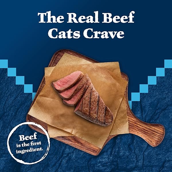 BLUE BUFFALO WILDERNESS ADULT DRY CAT FOOD, ROCKY MOUNTAIN RECIPE, CHICKEN-FREE & GRAIN-FREE RECIPE MADE WITH NATURAL INGREDIENTS, RED MEAT, 4-LB BAG