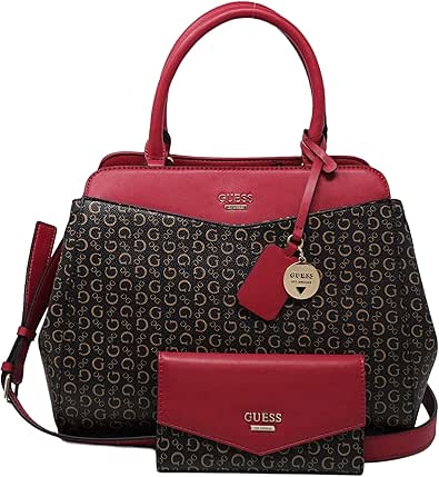 guess logo satchel handbags