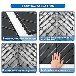 48 Pack Plastic Interlocking Deck