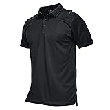 MAGCOMSEN Work Polo Shirts for Men Short Sleeve Dry