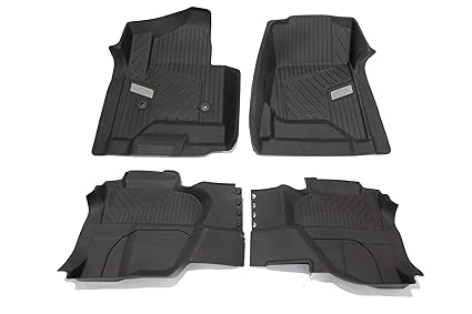 Gmc Oem New Premium All Weather Floor Mats Front Rear Set Cocoa Silverado Extended