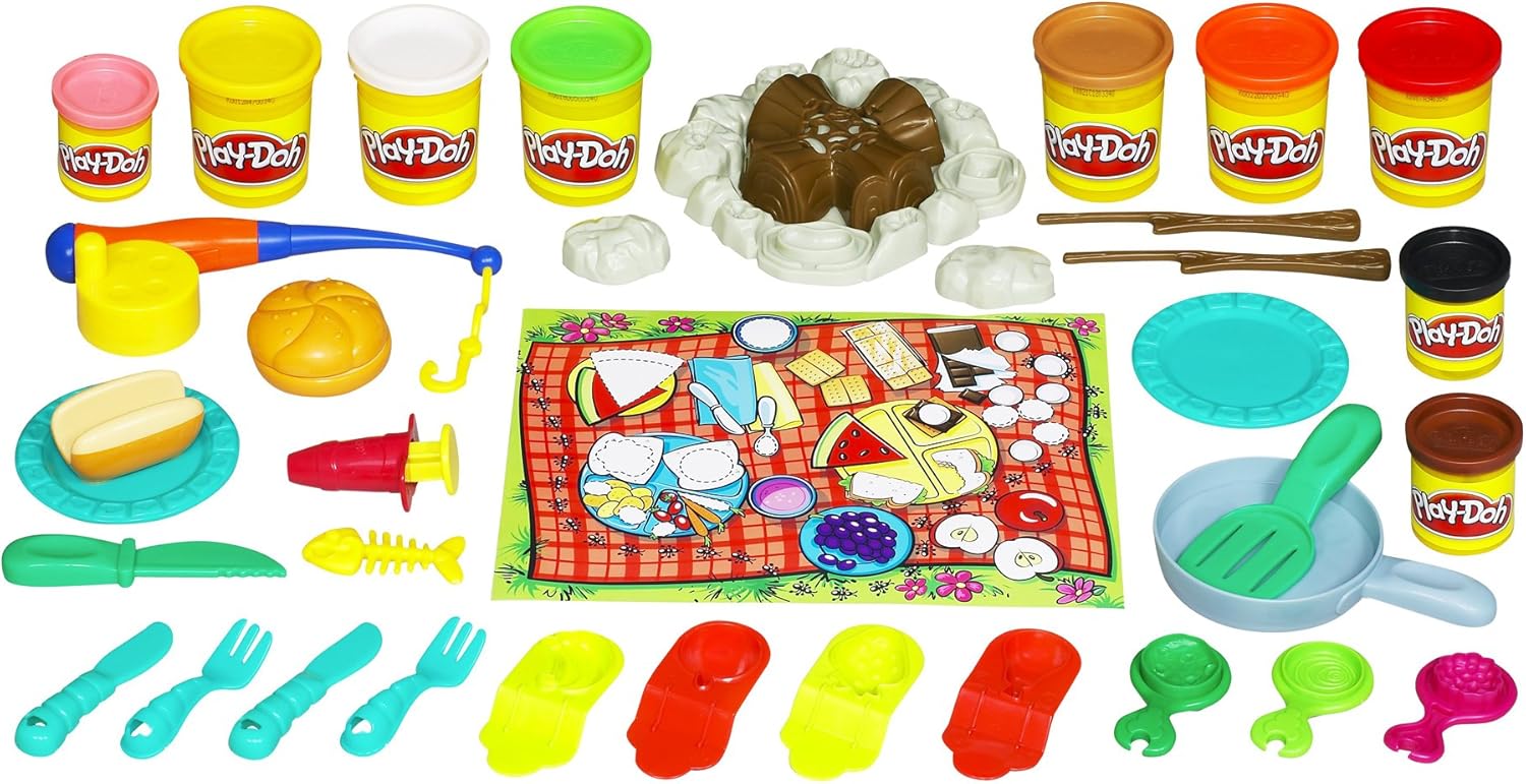 play doh campfire
