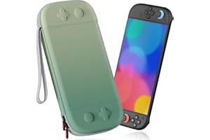 Hard Carrying Case for Nintendo Switch 2, Travel Case Shell Pouch with 12 Games Cartridges, Protective Case for Switch 2 Cons