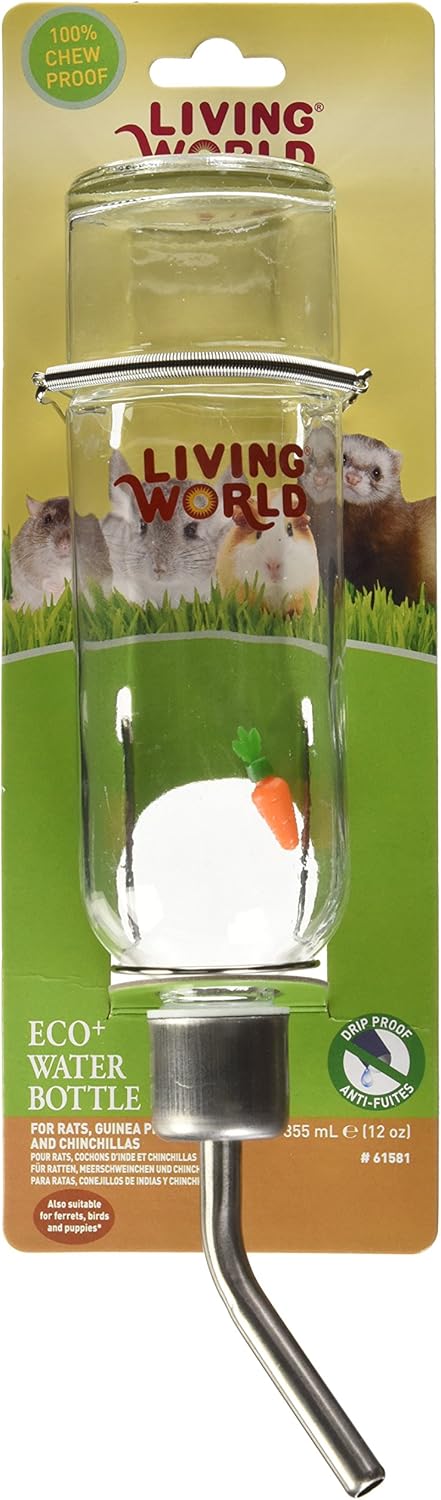 glass hamster bottle