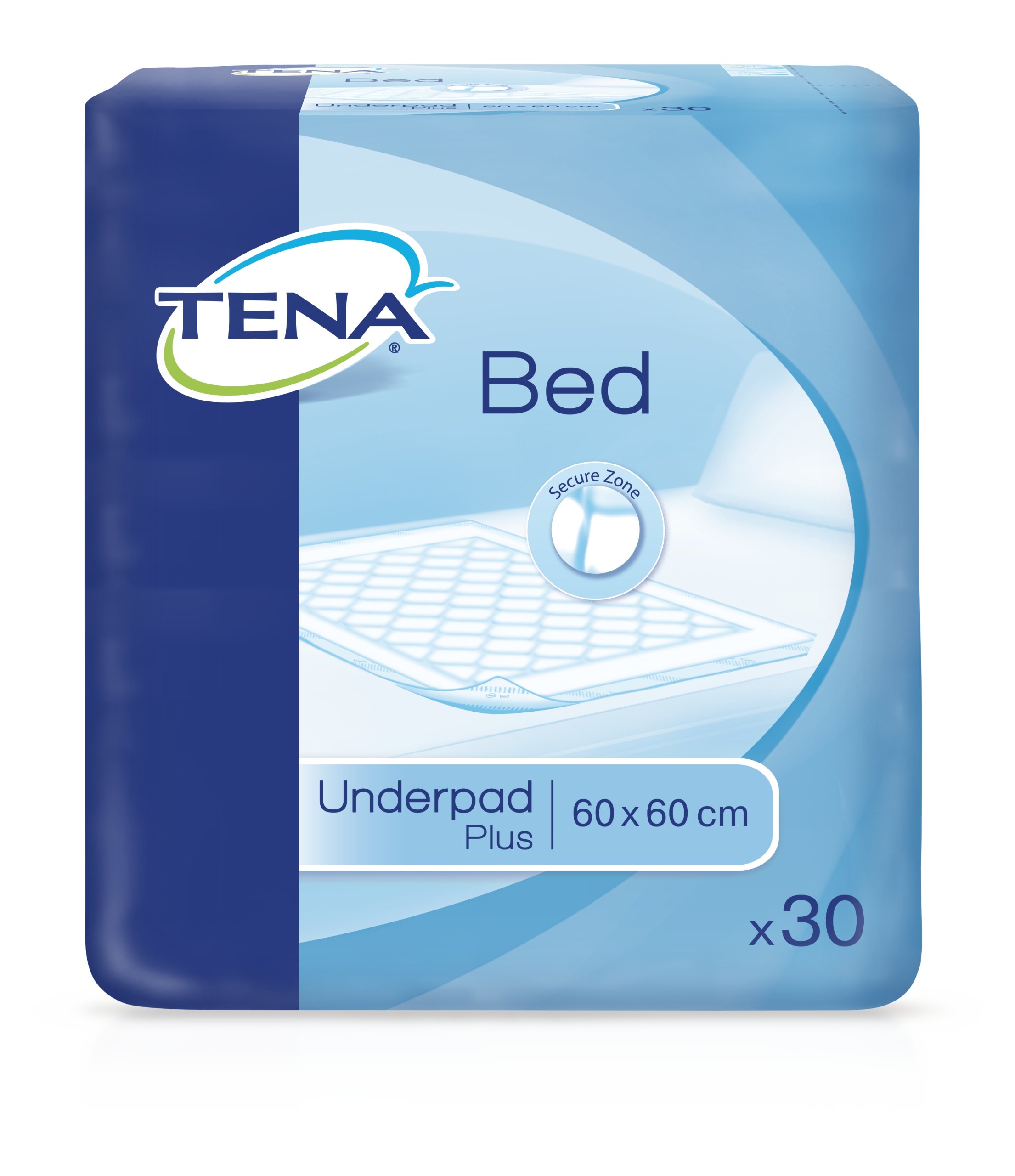 Tena Disposable Bed and Chair Pads 60 x 60 cm (23.5 x 23.5 inch) - Pack 30 (Eligible for VAT relief in the UK)